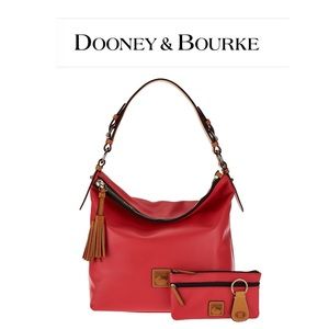 Dooney & Bourke Smooth Leather Hobo GUC